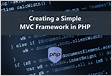 Construindo um simples framework MVC com PHP
